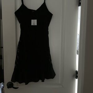 Fit & Flare Black mini dress